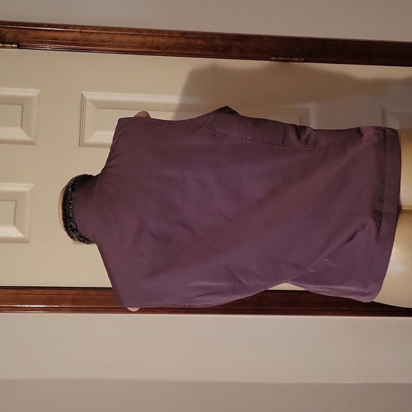 Columbia Brown Vest Faux Fur Collar Size Medium - Picture 3 of 4